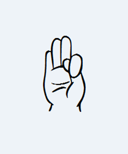 T em Língua de Sinais